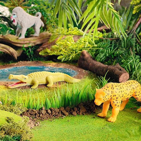 Стретч-іграшка "Хижаки джунглів" #sbabam 30/CN23 у вигляді тварини (30/CN23)