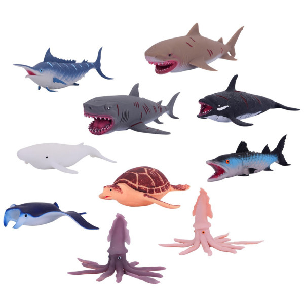 Стретч-іграшка у вигляді тварини "Володарі океану" #sbabam 168/CN23 в асортименті (168/CN23)