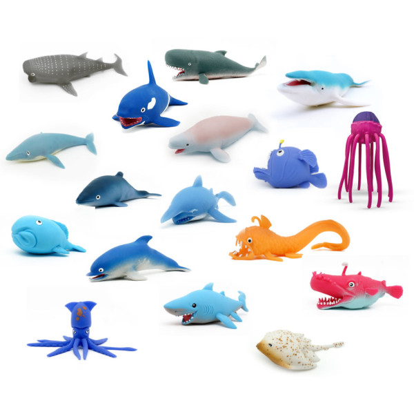 Стретч-іграшка у вигляді тварини "Підводні володарі Море та безодня" #sbabam 15/CN22 іграшка-сюрприз (15/CN22)