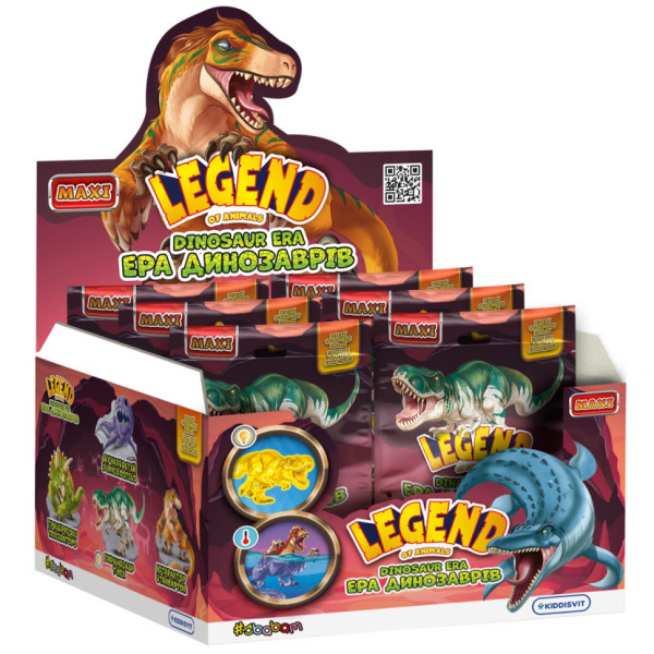 Стретч-іграшка у вигляді тварини "Ера Динозаврів" 23/CN25 іграшка-сюрприз (23/CN25)