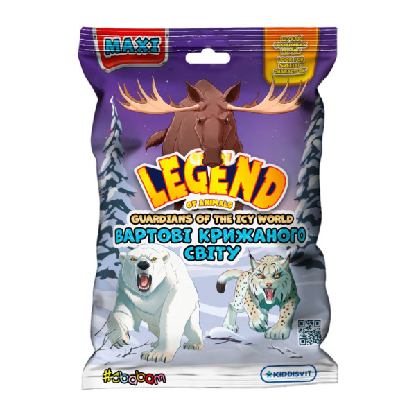Стретч-игрушка в виде животного "Стражи ледяного мира" #sbabam 67/CN24 серии Legend of animals(67/CN24)