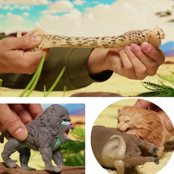 Стретч-іграшка сюрприз "Вартові савани" #sbabam 101/CN24 у вигляді тварини (101/CN24)