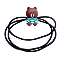 Дитяча резинка для волосся "Ведмедики" 0301-559 набір 10 шт (0301-559)