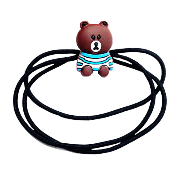 Дитяча резинка для волосся "Ведмедики" 0301-559 набір 10 шт (0301-559)