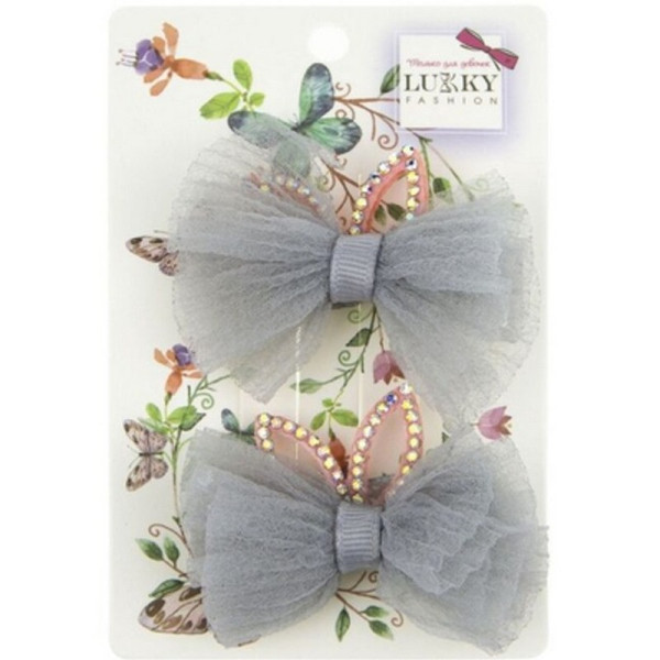 Дитячі шпильки для волосся T18534 сірий (T18534)