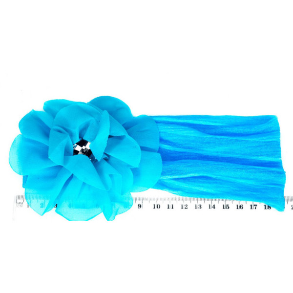 Дитячі пов'язки на голову з квіткою 0107-035-2, 3 штуки (0107-035-2)