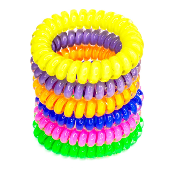 Резинки для волосся "Пружинка-2" 0308-1083-2, 10 штук (0308-1083-2)