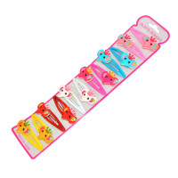 Затискач дитячий для волосся "Слоники" 0109-061-2, 12 шт (0109-061-2)