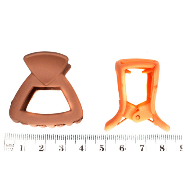 Набір крабиків для волосся матовий-S-15 0403-1026, 24 шт (0403-1026)