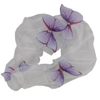 Дитяча резинка для волосся «Повітряний Метелик» 0303-847 бузкова (0303-847)