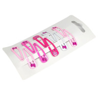 Затискач дитячий для волосся міні Бантики 0109-113, 10 шт (0109-113)