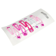 Затискач дитячий для волосся міні Бантики 0109-113, 10 шт (0109-113)