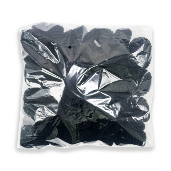 Набір резинок для волосся 0307-1134 чорний, 50 штук в упаковці (0307-1134)