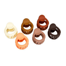 Набір крабиків для волосся матовий-S-14 0403-1025, 24 шт (0403-1025)