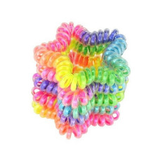 Резинка-пружинка для волосся "Зірочка" 0308-865, 10 штук  (0308-865)