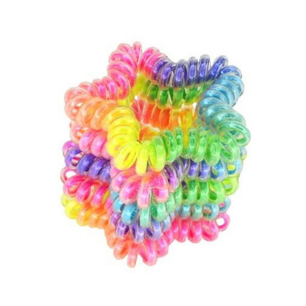 Резинка-пружинка для волосся "Зірочка" 0308-865, 10 штук  (0308-865)