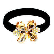 Дитяча резинка для волосся з камінчиками 0302-1056-2, 1 штука (0302-1056-2)