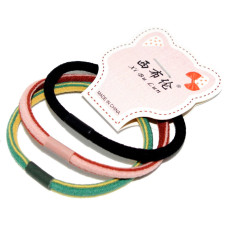 Дитяча резинка для волосся "Стрічка" 0301-650-2 різнокольоровий, набір 30 шт (0301-650-2)