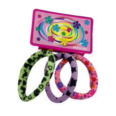 Дитяча резинка для волосся 0301-1125-1 мікрофібра, різнокольоровий, набір 3 шт (0301-1125-1)