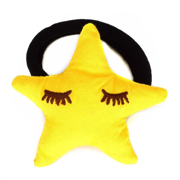 Дитяча резинка для волосся "М'які зірочки" 0300-792, 6 штук (0300-792)