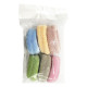 Набір резинок для волосся "Люрекс" 0307-973-1, 6 штук, різнокольорові (0307-973-1)