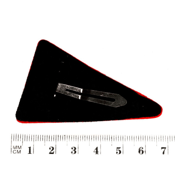 Затискач для волосся Кавун у камінні 1200-203-4, 2 шт (1200-203-4)