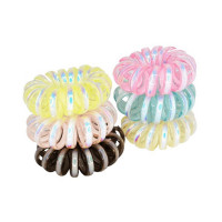 Резинка для волосся "Пружинка Перламутр" 0308-850, 10 штук (0308-850)