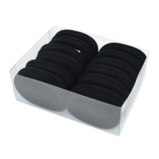 Дитяча резинка для волосся 0307-978-2 панчішна, чорна (0307-978-2)