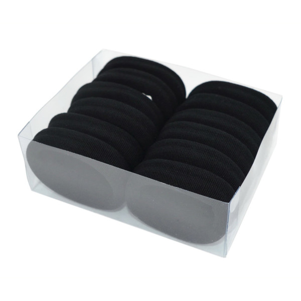 Дитяча резинка для волосся 0307-978-2 панчішна, чорна (0307-978-2)