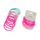 Набір резинок для волосся "Міні" 0108-322-2 різнокольорові, 100 штук (0108-322-2)