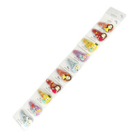 Затиск-хлопавка для волосся "Принцеси" 0109-100, 10 штук (0109-100)