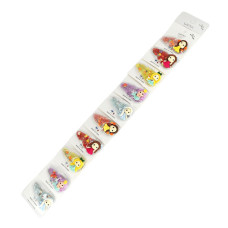 Затиск-хлопавка для волосся "Принцеси" 0109-100, 10 штук (0109-100)