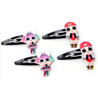 Затискач дитячий для волосся "LOL-1" 0109-068-1, 10 пар (0109-068-1)