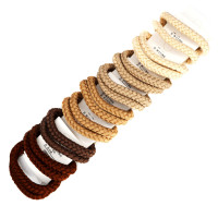 Дитяча резинка для волосся "Коса" 0301-1115, 20 штук (0301-1115)