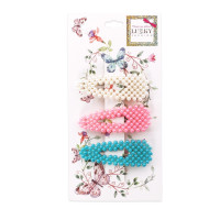 Затискач дитячий для волосся T19584, 3 штуки (T19584)