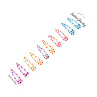 Затискач дитячий для волосся "Ромашка" 1200-049, 10 пар (1200-049)