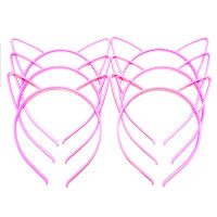 Набор детских ободков для волос Ушки розовые 0106-204-1, 12 шт(0106-204-1)