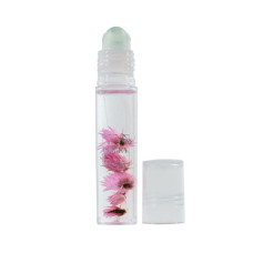 Дитяча олійка-блиск для губ Aqua Fleur T22004 з рожевими квітами (T22004)