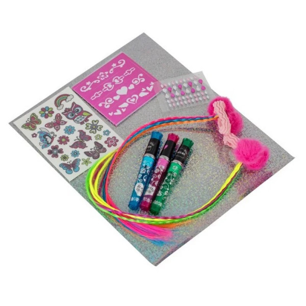 Детский набор косметики "Волосы и татуировки" T20728 блестящие татуировки(T20728)