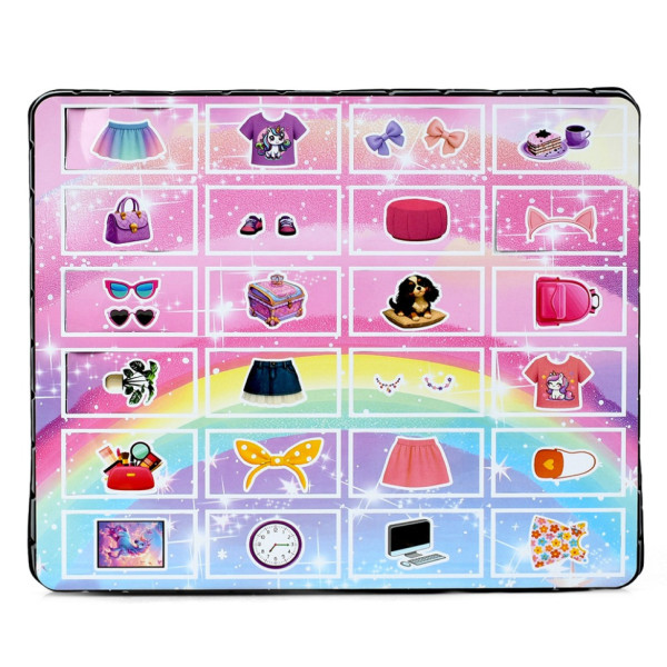 Детский адвент-календарь "Шкатулка украшений" YXA-001, 24 аксессуара(YXA-001)