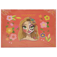 Дитяча косметика аквагрим IG 3002, 15 кольорів, пензлик у наборі (IG 3002)