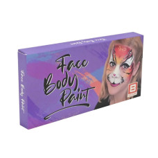 Дитячий набір аквагриму Cel-2504 палетка, неон, 8 кольорів (Cel-2504)