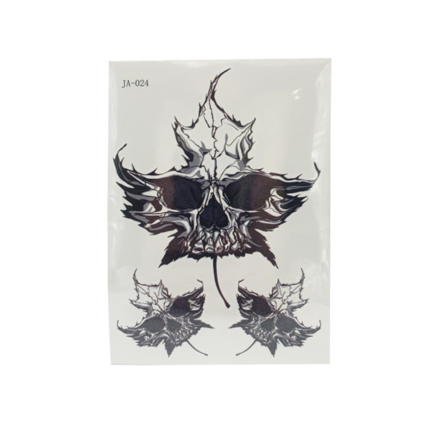 Тимчасові тату "Tattoo" JA, розмір аркуша 11 х 18 см