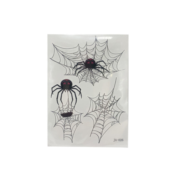 Тимчасові тату "Tattoo" JA, розмір аркуша 11 х 18 см