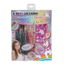 Дитячий набір боді-арту "Єдиноріг" T20729 трафарети з малюнками (T20729)