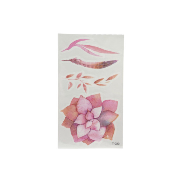 Временные тату "Tattoo" QQ+K(T), размер листа 14 х 7 см