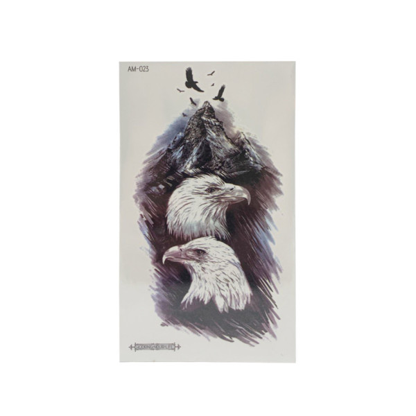 Временные тату "Tattoo" AM, размер листа 16 х 10 см