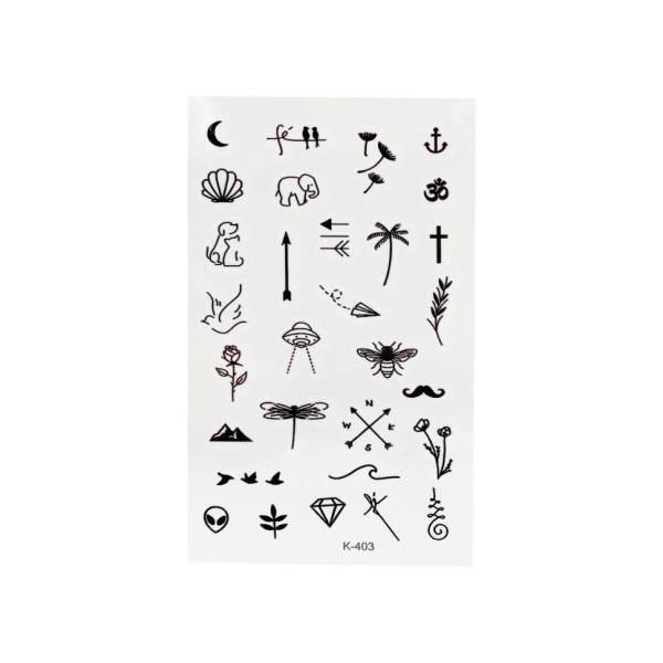 Тимчасові тату "Міні" QQ+K(K)  Bambi