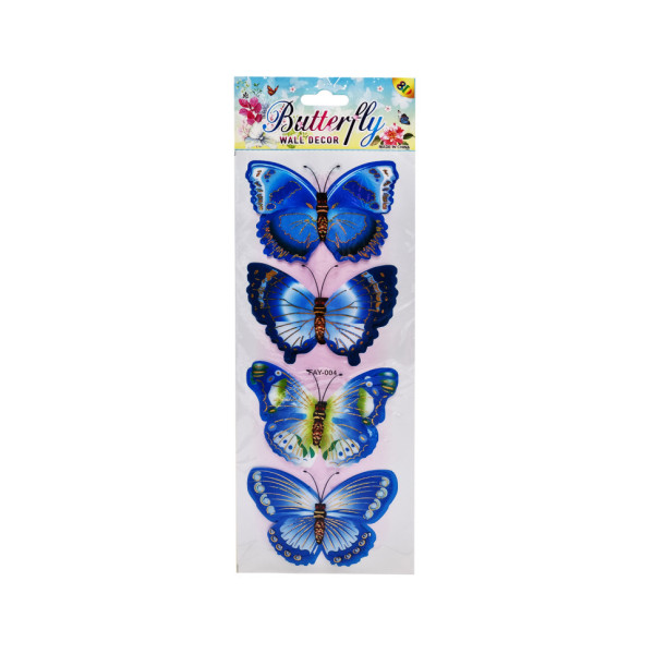 Наклейка Бабочка 329 ST-S(004) для декора