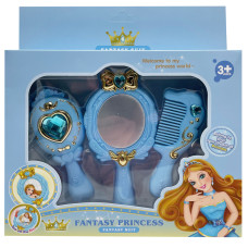Аксесуари для дівчат "Fantasy Princess" C8824 дзеркало, розчіска Синій (C8824(Blue))